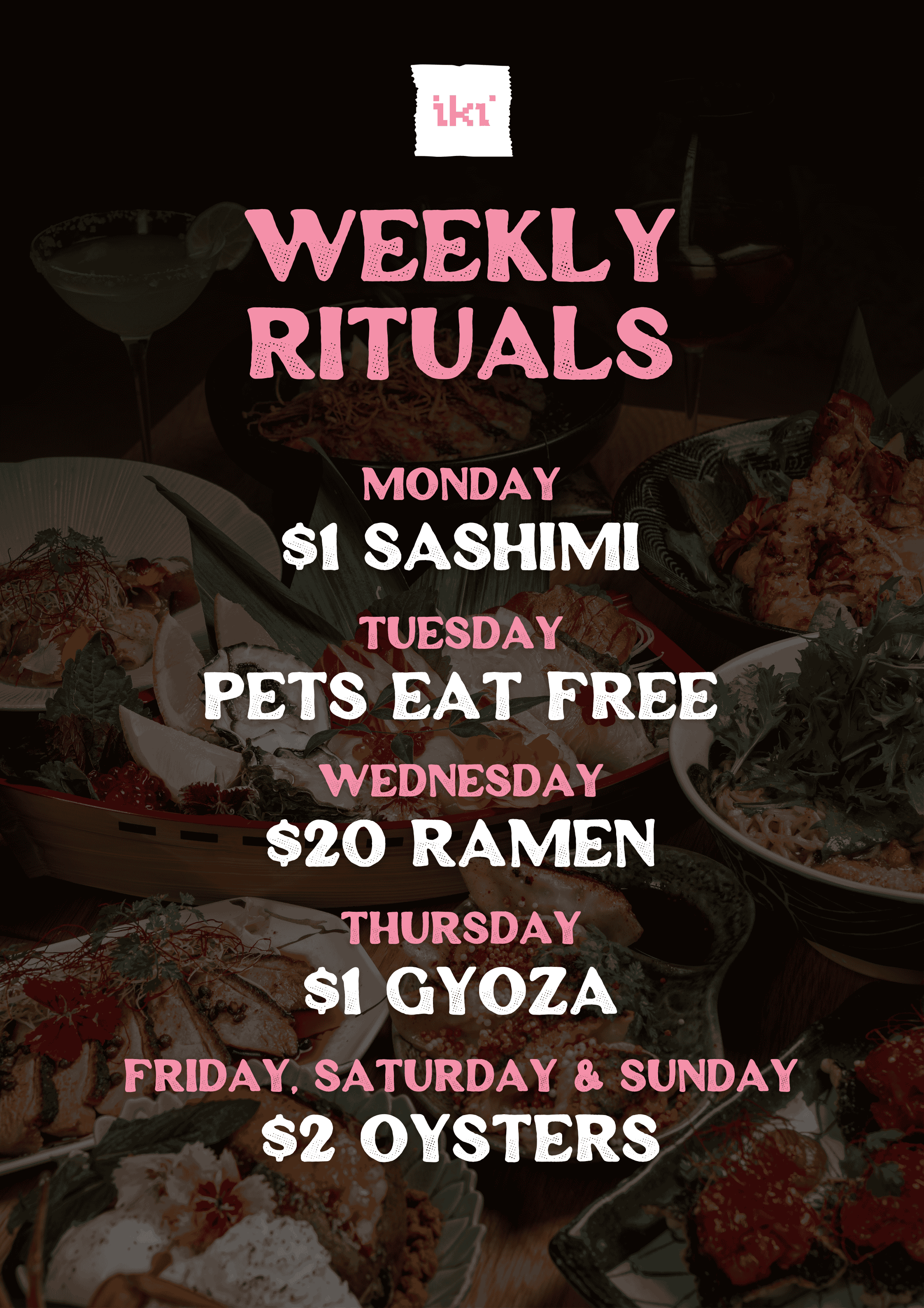 Weekly Rituals at IKI