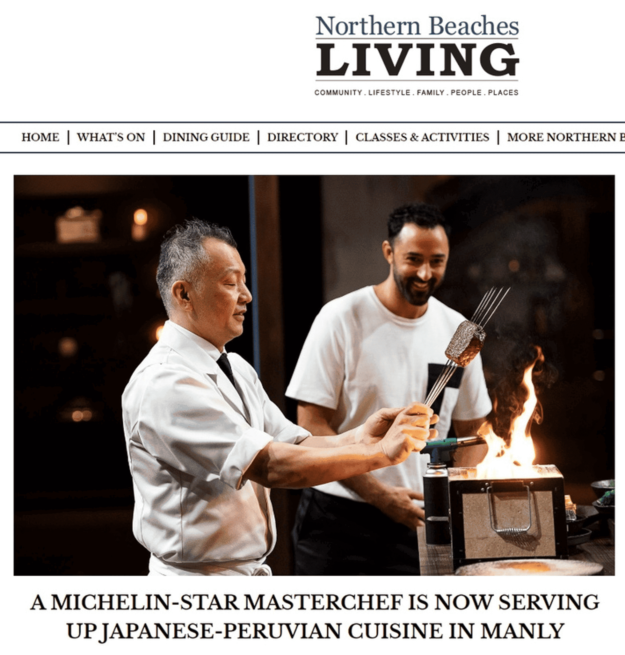 Chef Masahiko Yomoda